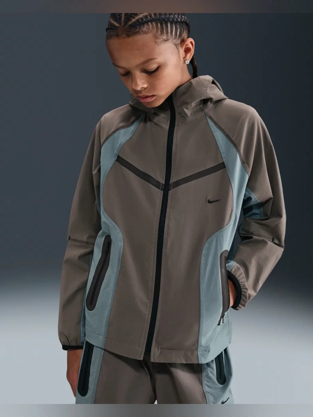 Boys Nike NSW Tech Woven Set Size XL - Picture 9 of 10